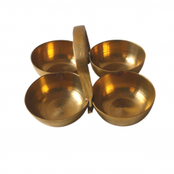 Brass Chowmukh/ Chopala/ Chokra, length 2 Inches (₹230)