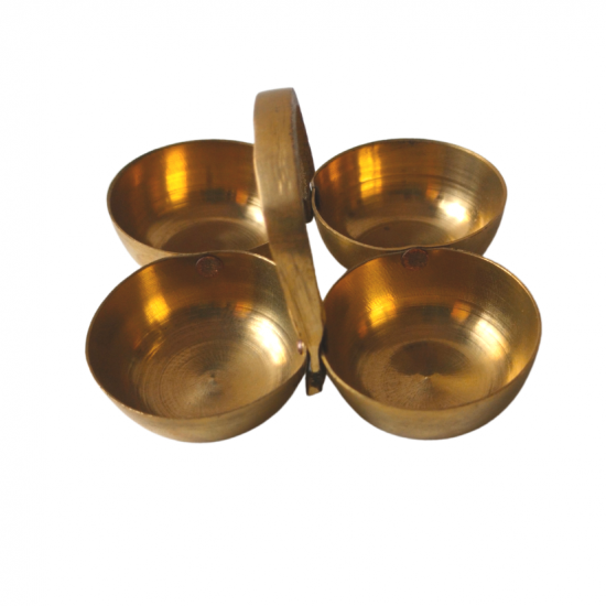 Brass Chowmukh/ Chopala/ Chokra, length 2 Inches (₹260)
