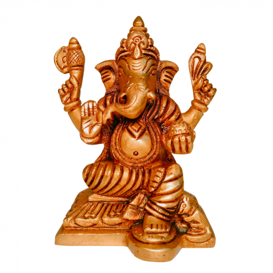 Brass Idol Ganesh 4 Inch (₹2250)
