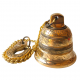 Brass Hanging Bell with chain 17 Inch (₹1270)