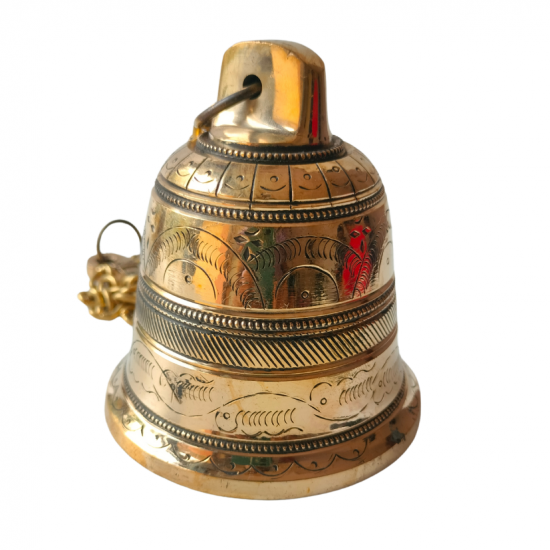 Brass Hanging Bell with chain 19 Inch (₹2200)