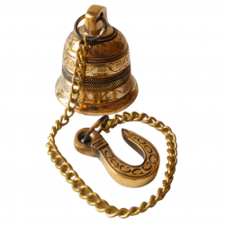 Brass Hanging Bell with chain 17 Inch (₹1270)