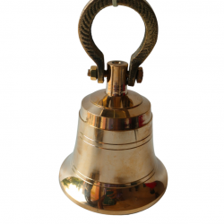 Brass Hanging Bell / Mandir Ghanti 7 Inch (₹1460)