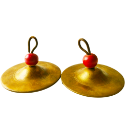 Brass Taal/ Manjeera/ Manjira, Diameter 4 Inches (₹950)