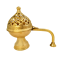 Brass Dhoop Dani Incense Burner Loban Stand Dhooparat (Length 6 Inches) (₹950)