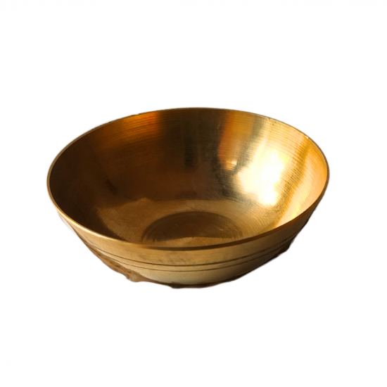 Brass Pooja Katori / Vati Bowl, Diameter 1.5 Inch (₹70)