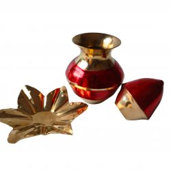 Brass Kalash Nariyal 4 Inch (₹600)