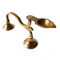 Brass Arti Single Diya/Ekarti 5.5 Inch (₹800)
