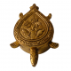 Brass Haldi kumkum Box/ karanda / Kankavati (Kachua shaped), Length 3.5 Inches (₹900)