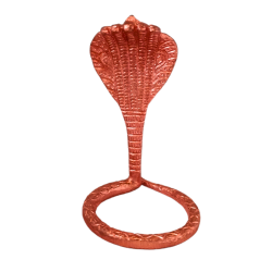 Copper Naag for shivling, height 4 Inches (₹460)