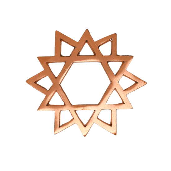 Copper Vaastu Energy Helix Star Shaped 3.5 Inch (₹380)