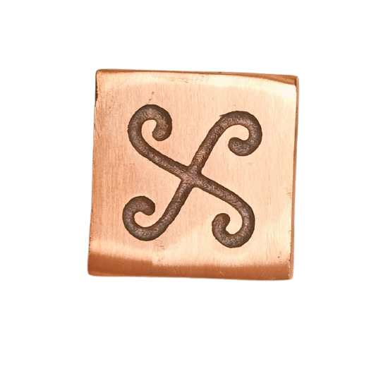 Copper Vaastu Spiral Block 2.5 Inches (₹650)