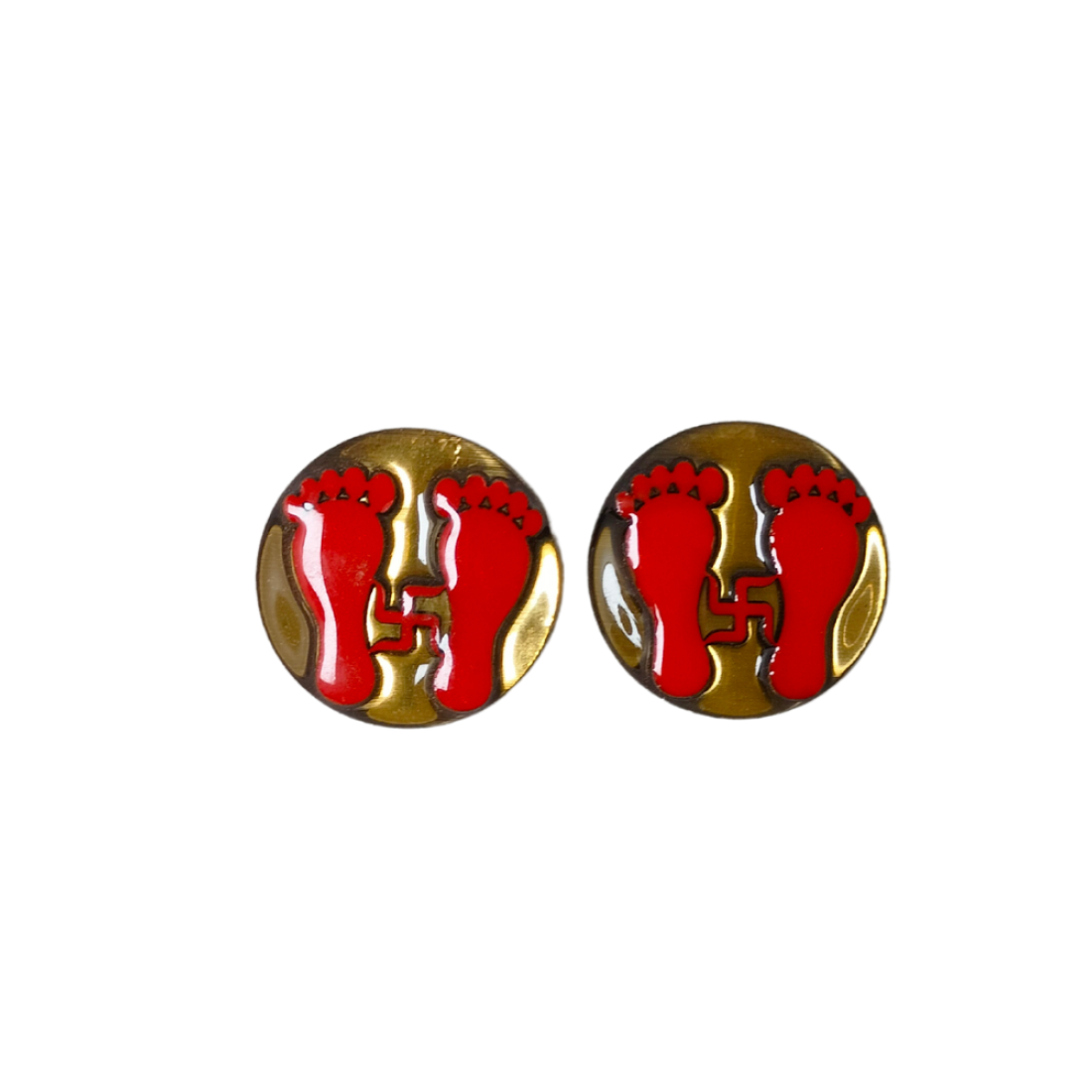 Padauk Sticker Decorative Wooden Paduka Sticker (₹200)