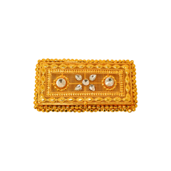 Decorative Metal Gifting Cash Box/ Shagun Box/ Jewellery Box/ Money Box/ Gaddi Box/ wedding gift envelope 7in by 3in (Color - Golden) (₹650)