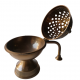Brass Dhoop Dani Incense Burner Loban Stand Dhooparat (Length 7 Inches) (₹2050)