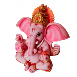 Ganesha Idol Height 4 Inches, Car Ganesh / Ganpati Religious Decorative Showpiece (Polyresin / Fiber) (₹650)