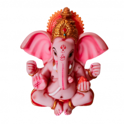 Ganesha Idol Height 4 Inches, Car Ganesh / Ganpati Religious Decorative Showpiece (Polyresin / Fiber) (₹650)
