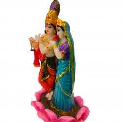Fiber Idol Radha Krishana 8 Inch (₹1230)