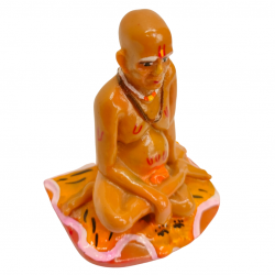 Shri Swami Samarth Idol Murti Height 3 Inches (Multicolor, Fiber / Poly resin) (₹260)