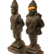 Vitthal Rukmini Idol Statue Height 5 Inches for decor of home mandir (Polyresin Fiber, Black color) (₹400)