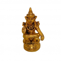 Brass Ayyappa Idol Height 3 Inches (₹500)