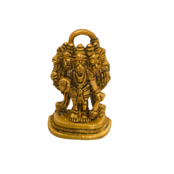 Brass Panchmukhi Hanuman Idol height 2.5 Inches (₹530)