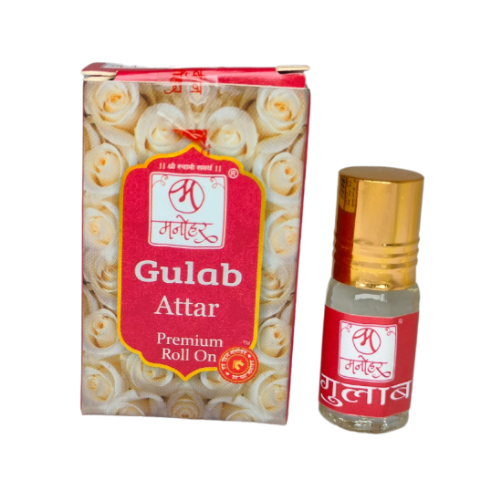 Manohar Gulab Attar Premium Roll On (₹80)