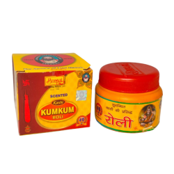Bhawani Kashi Kumkum Roli scented 100gms (₹50)