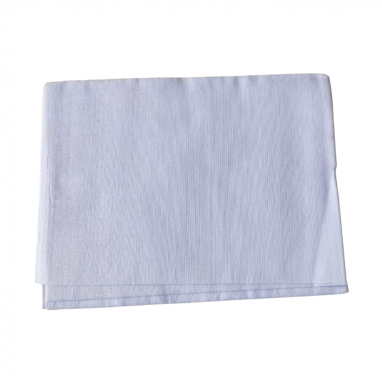 Cotton White Cloth 1.1 Metres for Pooja, Mandir Asan Cloth/ Altar Cloth/ Puja Ka Kapda 1 Pc (₹60)