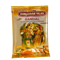 Palani Kumarran Vilas Sandal Pooja Powder - Chandan tika 40gms (₹20)