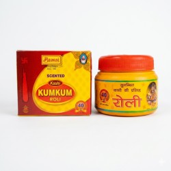 Bhawani Kashi Kumkum Roli scented 100gms (₹35)