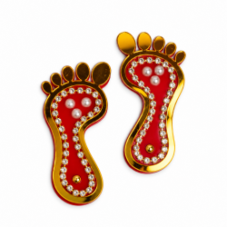 Decorative Paduka Sticker 2 Inch (₹70)
