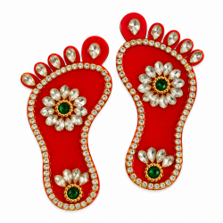 Decorative Paduka Sticker 3 Inch (₹110)
