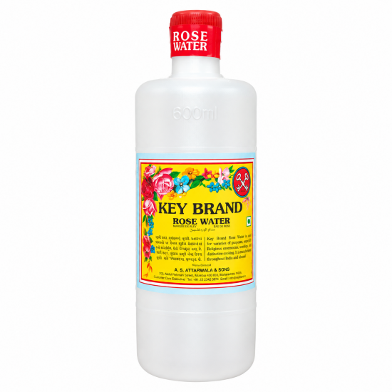 Key Brand Rose Water 600ml (₹65)