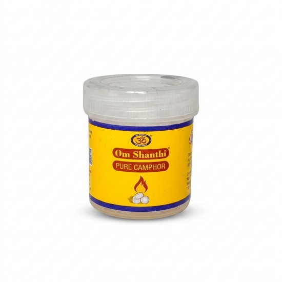 Om Shanthi Pure Camphor 25gms (₹50)