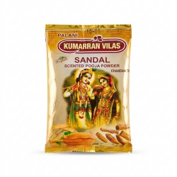 Palani Kumarran Vilas Sandal Pooja Powder - Chandan tika 40gms (₹11)