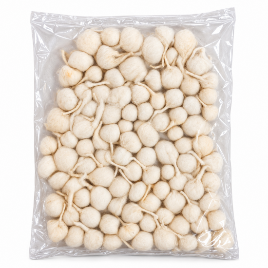 Round Cotton Wicks, Gol Diya Baati/Phool batti/Jot batti for Pooja (White,Pack of 100) (₹40)