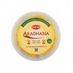 Hem Aradhana Pure Cow Ghee Diya 100 Nos (₹345)