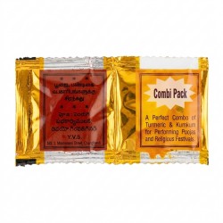 Gopuram Haldi & kumkum Combi Pack (₹3)