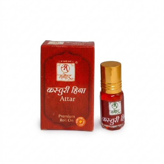 Manohar Kasturi Heena Attar Premium Roll On (₹98)