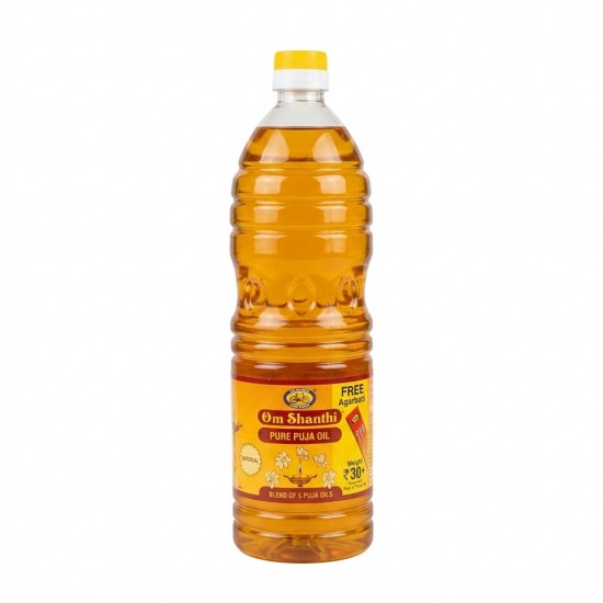 Cycle Om Shanti Pure Pooja Oil 500ml (₹115)