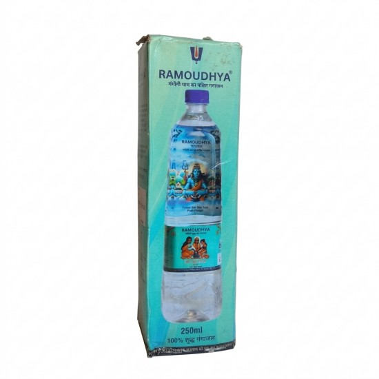 Ramoudhya Gangajal 250ml - 100% Pure Gangotri Gangajal for Pooja, Abhishek, Hindu Rituals & Religious Ceremonies (₹60)