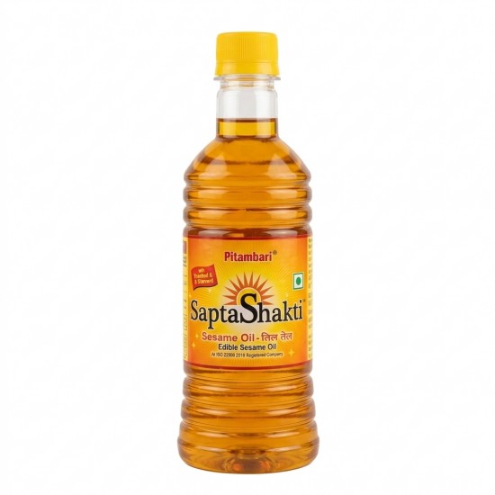 Pitambari Saptashakti Sesame Oil (Edible) 500ml (₹190)